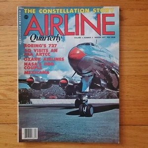 Airline Quarterly Magazine Winter 1977 Volume 1 Number 3 Boeing 727 Ozark RARE - Picture 1 of 3