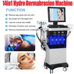 14-in-1 Small Bubble Oxygen Blackhead Microdermabrasion and Exfoliation Machine - Picture 1 of 14