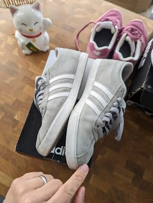 Adidas Copa Grey Suede Active Sports Sneaker Trainers UK 5.5 Boxed - Image 1 of 4