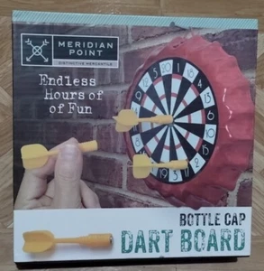 Meridian Point Bottle Cap Dart Board Brand New  - Picture 1 of 3