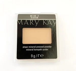Mary Kay Sheer Mineral Pressed Powder Beige 2 Neu & OVP MHD 01/26 - Bild 1 von 1