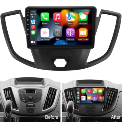 RIMOODY Android 15 Autoradio für Ford Transit 2015-2018 GPS NAVI WIFI Carplay RDS 2+32GB