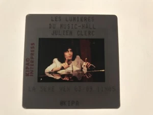 JULIEN CLERC - DIAPOSITIVE DE PRESSE SLIDE - Imagen 1 de 1