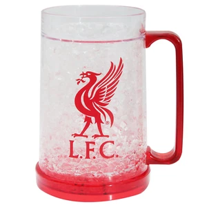 Liverpool FC Freezer Mug Official Licensed Tankard Plastic Pint Glass Beer Gift - Picture 1 of 5