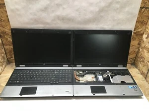 HP ProBook 6550b Lot of 2 Core i3 No Ram No HDD Power Dead Broken Screen- FT - Picture 1 of 6