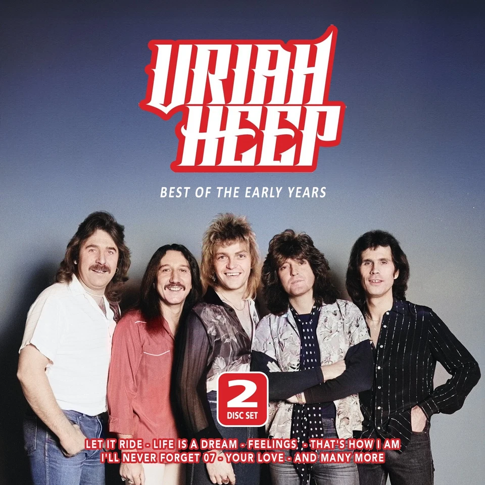 URIAH HEEP New Sealed Ltd Ed 2025 BEST OF THE 70s & 80s 2 CD SET - Image 1 of 1