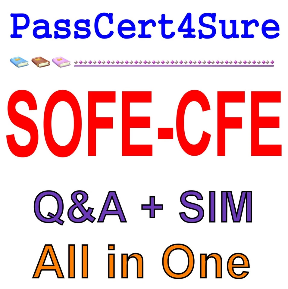 Certified Financial Examiner SOFE-CFE Exam Q&A+SIM - Image 1 of 1
