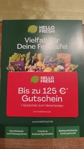 HELLO FRESH Gutschein 125€ - Bild 1 von 3