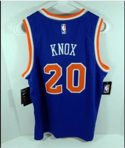 FANATICS  Sz MEDIUM FAST BREAK NBA NEW YORK KNICKS KEVIN KNOX BLUE JERSEY  - Picture 1 of 6