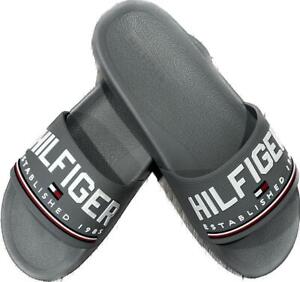TOMMY HILFIGER ELDIN Men's Logo Slide Sandal Slipper Size 8/9/10/11/12/13