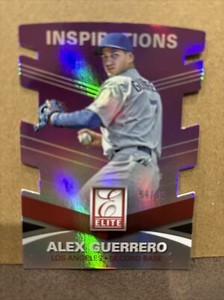 Alex Guerrero 2015 Panini Elite Inspirations Baseball RC Die-cut 54/93 #129