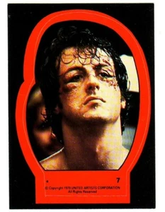 1979 ROCKY II STICKER CARD 07 7 - Bild 1 von 1
