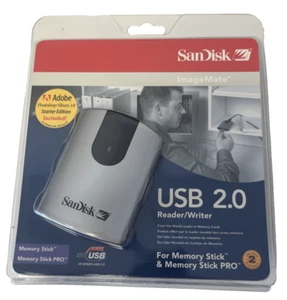 Lector/grabador Sandisk USB 2.0 para Memory Stick y Memory Stick Pro - SSDR-97-A1 - Imagen 1 de 3
