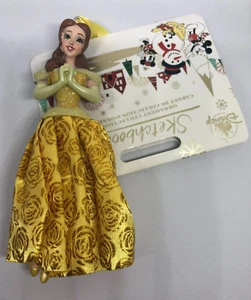Ornamento libro da schizzi principessa Belle 2019 Disney Store La bella e la bestia nuovo con etichette - Foto 1 di 1