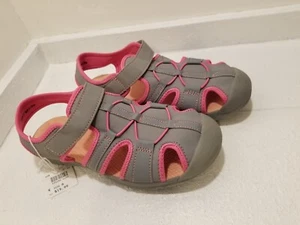 Rugged Outback Sz 6 Shoes Water Hiking Bump Toe Sandals Womens pink and grey SH1 - Picture 1 of 3