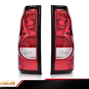 Fit For 2003-06 Chevy Silverado 1500 2500 3500 Pickup Red Tail Lights No Bulbs - Picture 1 of 9