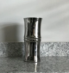 Z GALLERIE Healdsburg Vase Silver Small NEW - Picture 1 of 3