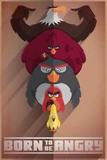Angry Birds: Born To Be Angry - Maxi-Poster 61 cm x 91,5 cm neu und versiegelt