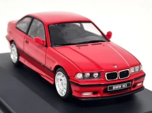Solido 1/43 BMW M3 E36 Coupe Brilliant Red 1999 Diecast Model Car - Picture 1 of 8