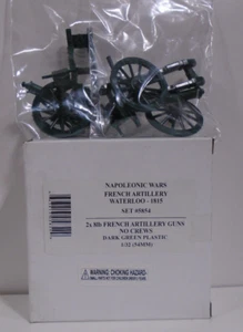 EJÉRCITOS EN PLÁSTICO #5854 ESCALA 1/32 GUERRA NAPOLEÓNICA ARTILLERÍA FRANCESA WATERLOO 1815 - Imagen 1 de 3