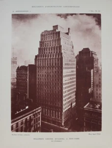 Portfolio Leon AZEMA 1. Serie Dokumente zeitgenössischer Architektur ART DECO - Bild 1 von 7