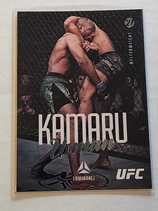 Kamaru Usman - 2021 Chronicles Luminance UFC Base Card - Picture 1 of 2