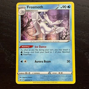 Frosmoth 064/202 Pokemon Sword & Shield Base Set Holo Rare Card NM - Picture 1 of 2