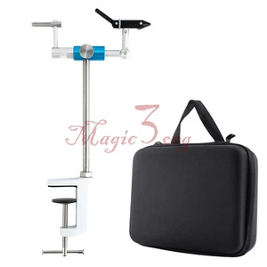 Kit giratorio para atar moscas Dr.Fish ganchos de viaje aleación aluminio con bolsa portátil  - Imagen 1 de 8