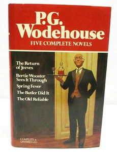 P.G. WODEHOUSE - FIVE COMPLETE NOVELS HCDJ THE RETURN OF JEEVES  - Picture 1 of 9