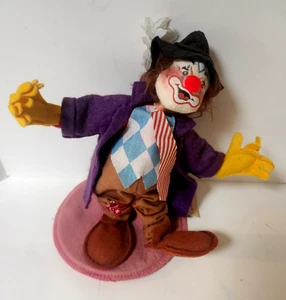 Annalee Dolls 9" Hobo Clown Circus  1994 - Picture 1 of 3