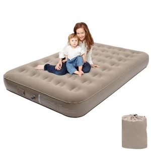 Materasso gonfiabile oversize Twin XL con pompa integrata, gonfiaggio rapido con un clic... - Foto 1 di 8