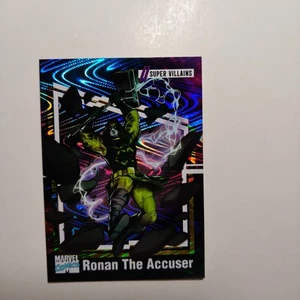 Ronan The Accuser Marvel Renditions Spider-Man Universe Impel Verve #24 /90 A8 - Picture 1 of 2