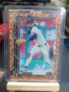 2025 Topps Holiday #H100 Bobby Witt Jr Gold Lights Parallel Royals 🐐 - Bild 1 von 2
