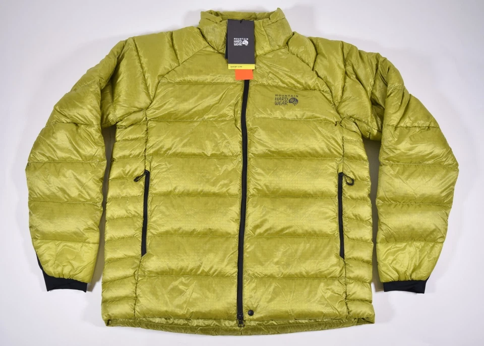 2025 NWT Mens Mountain Hardwear Phantom Alpine Down Jacket $400 L green packable - Image 1 of 4