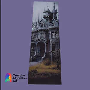 Haunted Manor Bookmark – Gothic Dark Academia Art🏰  - Picture 1 of 1