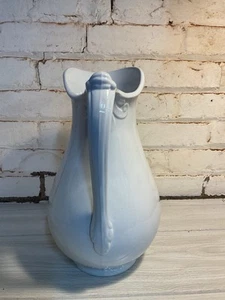 Large Antique James Edwards & Son Ironstone Pitcher, 10.75" Tall - Picture 1 of 11