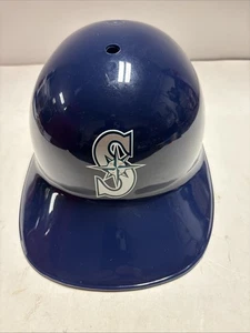 Casco da battitura vintage Seattle Mariners blu da collezione made in USA OSFM  - Foto 1 di 6