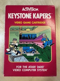 Keystone Kapers Atari 2600 By Activision - Great Box & Cartridge Condition