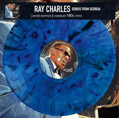 RAY CHARLES - Genius from Georgia  -  LP Vinly PROMO/1111 Marbled - NEU in Folie - Bild 1 von 2