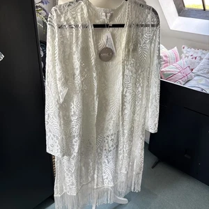 BNWT Apricot Lace Jacket Size Medium - Picture 1 of 5