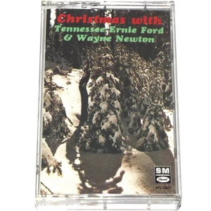 Christmas with Tennessee Ernie Ford & Wayne Newton (Cassette Tape 1986) TESTED - Picture 1 of 6