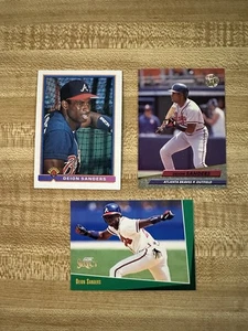 Deion Sanders Baseball Card Lot - Picture 1 of 8