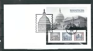 USA SC # 4075 Washington 2006 world philatelic exhibition FDC . Ready for cachet - Picture 1 of 1