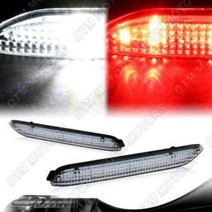 Lexus Toyota Rear Bumper Reflector Replacement Clear Lens LED Brake Lights Lamps - Picture 1 of 6
