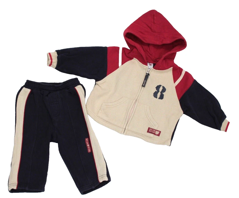 C&A Sport-Anzug Sweat-Hose Sweat-Jacke Kapuzenjacke Junge Gr. 74  Hoodie - Bild 1 von 1