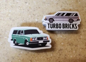 RARO VOLVO 240 TURBO IMANES 🧲 Volvo 245 Wagon VOLVO 240 244 245 LADRILLO  - Imagen 1 de 6