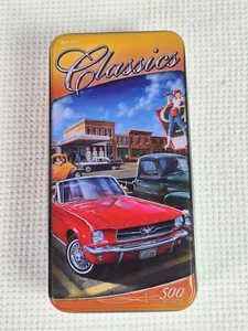 Master Pieces 500 Piece Jigsaw Puzzle Dan’s Drive-in Classics Metal Tin - Picture 1 of 4
