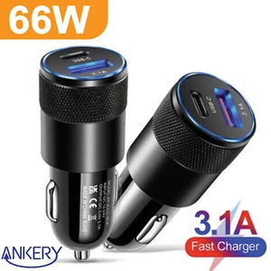 Ankery Auto Ladegerät USB Typ C USB-C 3,1 Ladeadapter KFZ Zigarettenanzünder - Bild 1 von 9