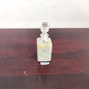 1930 Ancienne bouteille de parfum vintage en verre transparent accessoires de collection décoratifs G632 - Photo 1/9