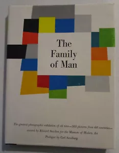 "The Family of Man" by Edward Steichen - MOMA, 1955 - HC/DJ - Picture 1 of 14